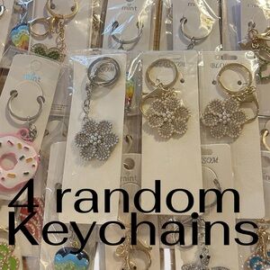 RANDOM pull 4 keychains all random